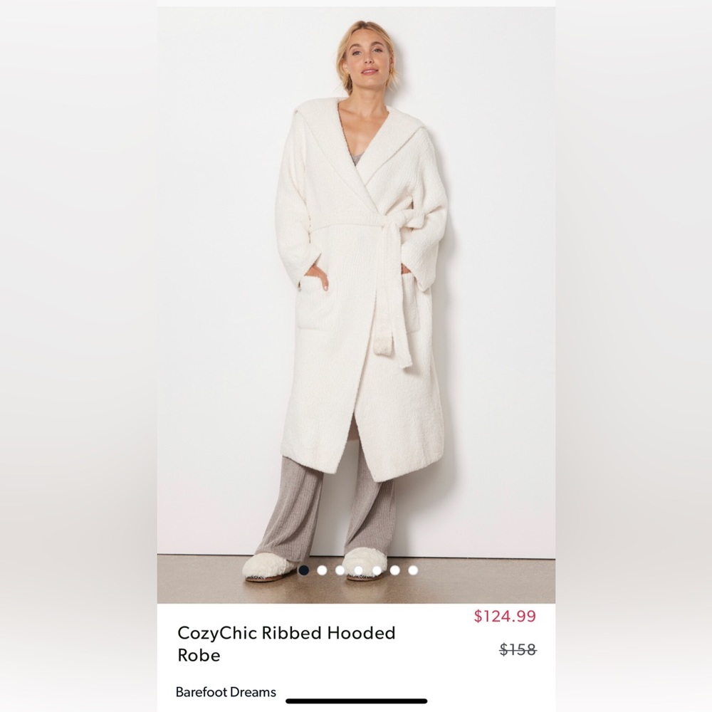 Barefoot Dreams cozychic robe NWT